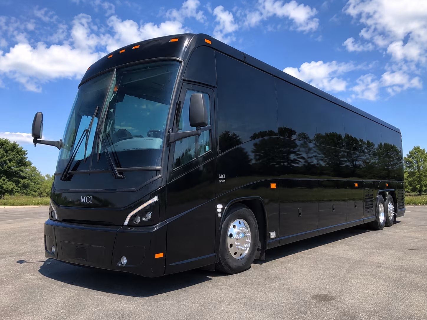 56 passenger charter bus