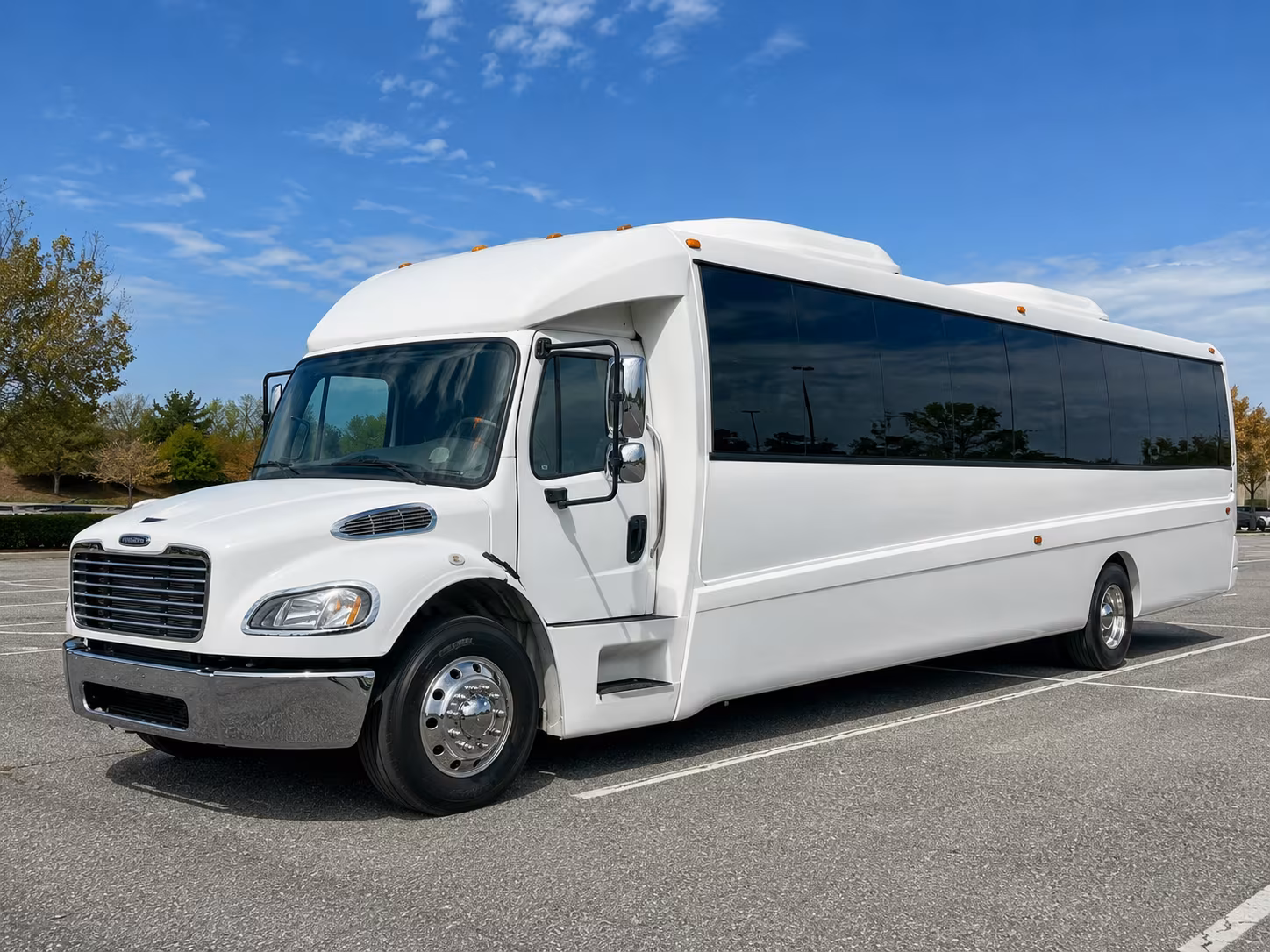 brookline 30 passenger party bus