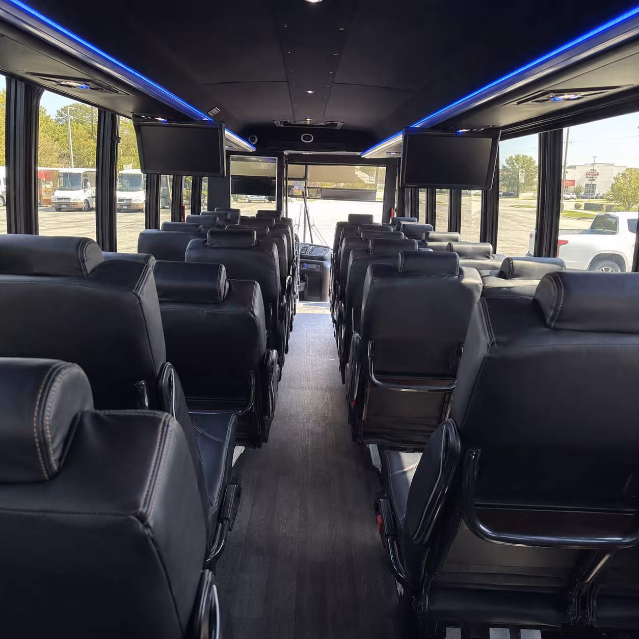 brookline long distance transportation onboard seating