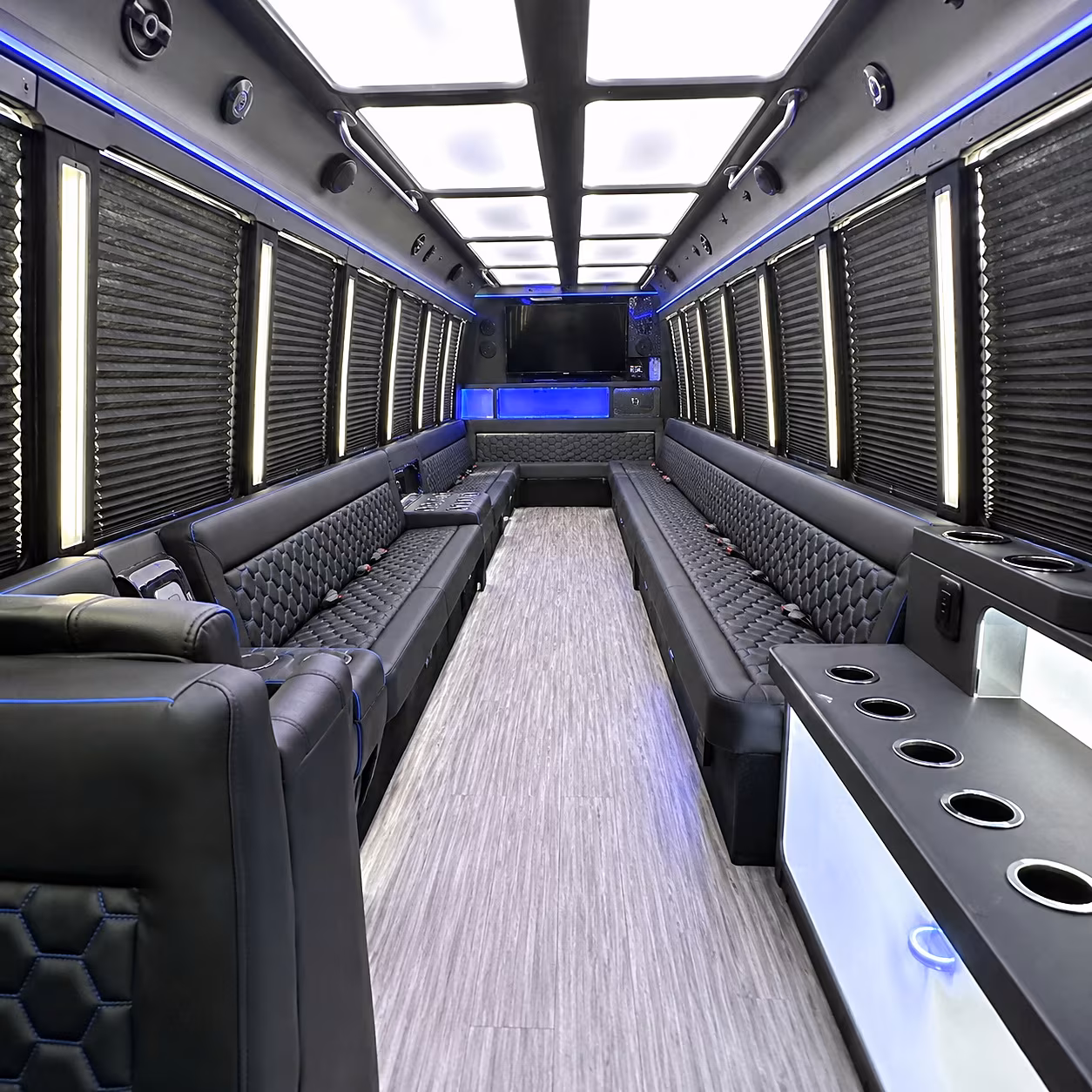 brookline party bus rentals inside