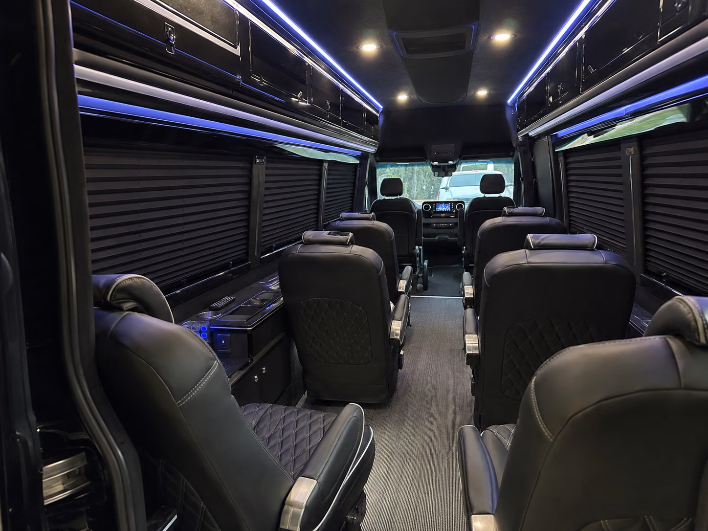 brookline wedding transportation onboard seating