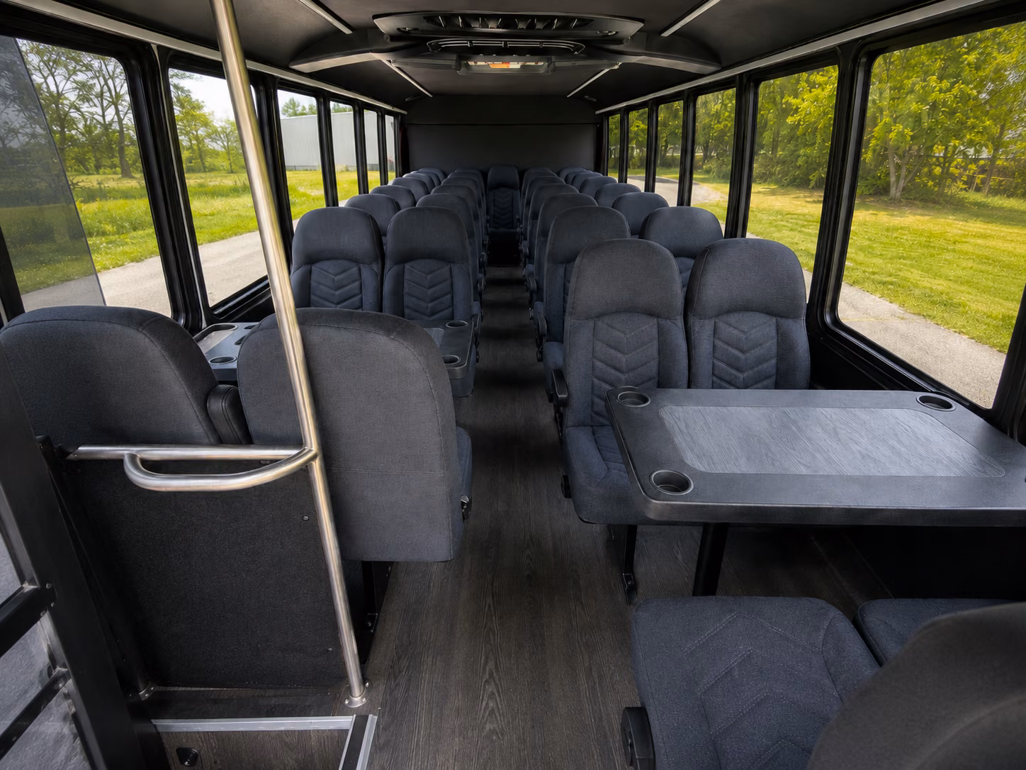 brookline wine tour brewery transportation onboard seating